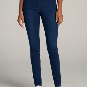 American Tall Women's Tall Jeggings in Twilight Blue XLT